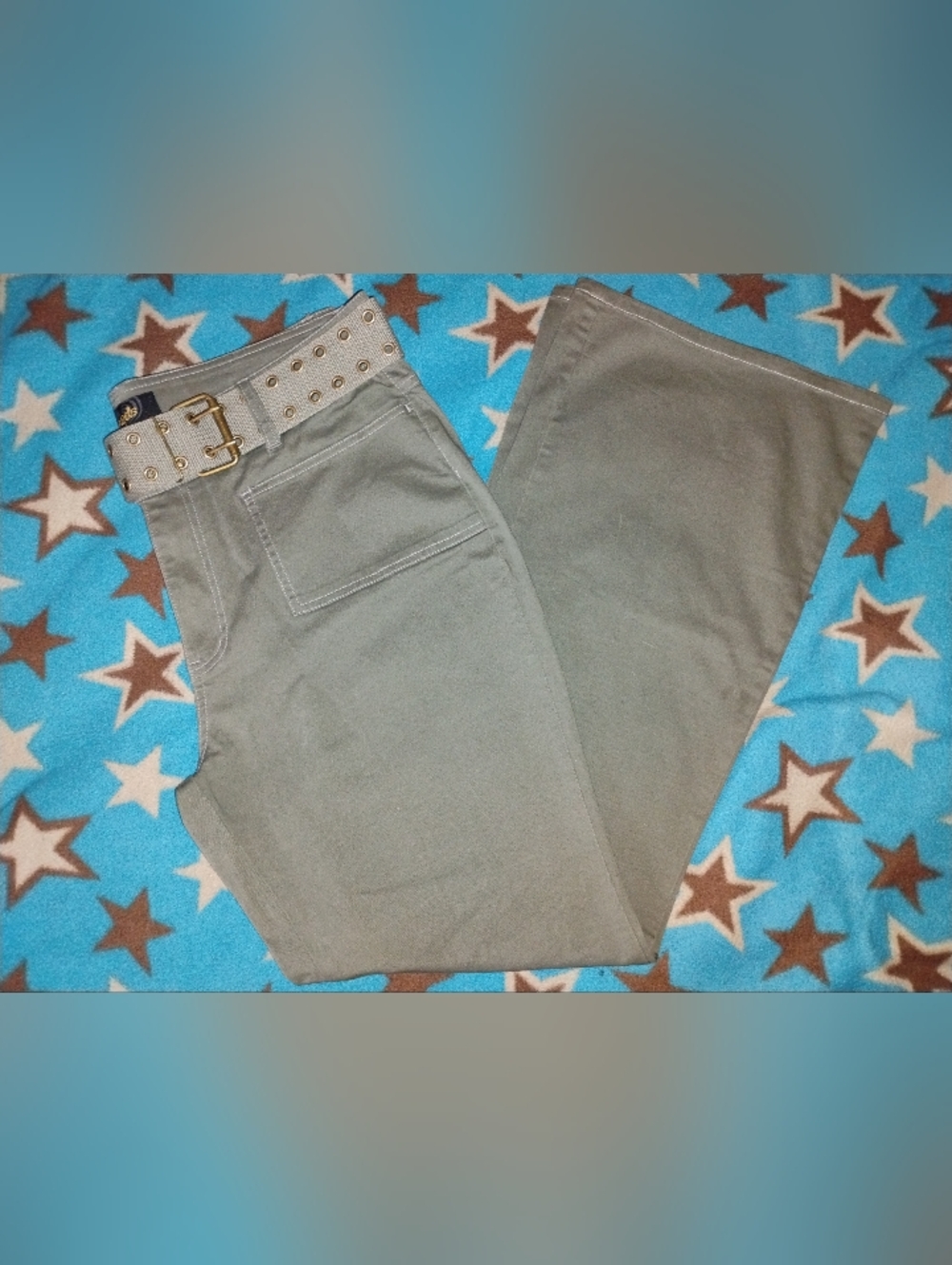 💚Angel's Wide-Leg Pants (+)Belt